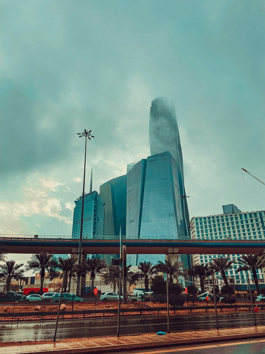 Riyadh city skyline, Saudi Arabia